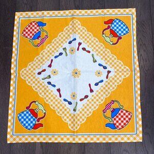 Large Kitchen Drying Dishcloth Kettle Themed Farmhouse Decor